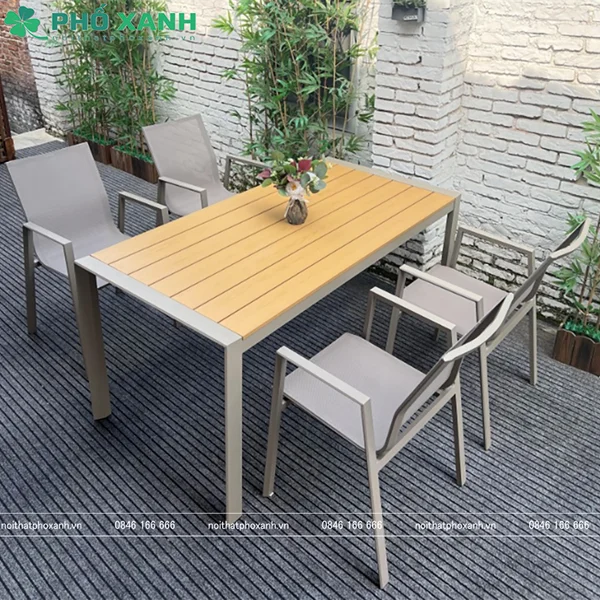Cách chọn kích thước bàn ngoài trời phù hợp cho từng không gian