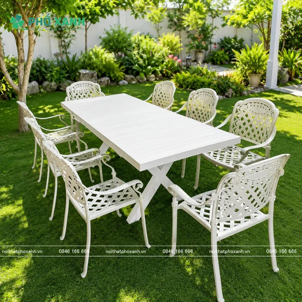 Bàn ghế sân vườn ngoài trời cao cấp, bền đẹp 