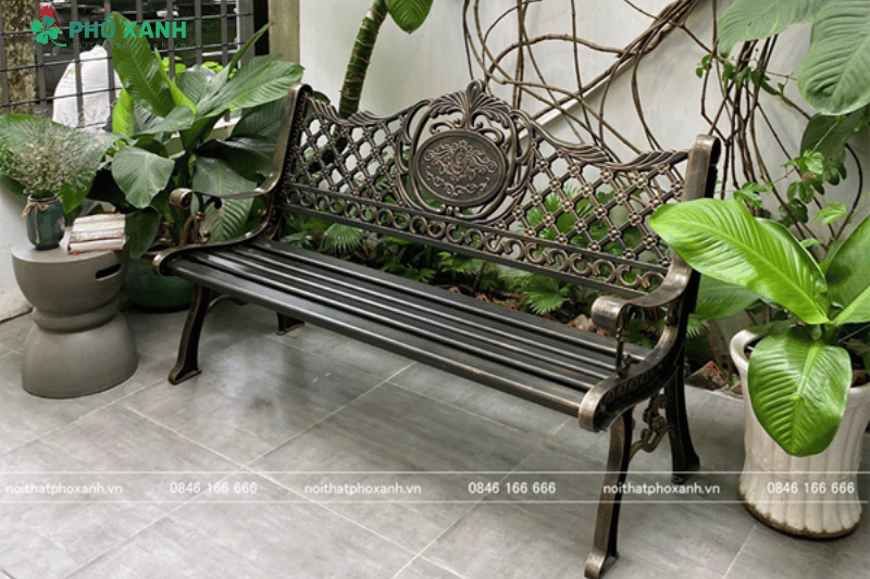 Ứng dụng của ghế c&ocirc;ng vi&ecirc;n trong kh&ocirc;ng gian c&ocirc;ng cộng