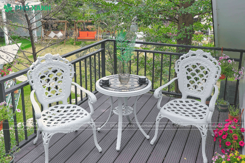 K&iacute;ch thước b&agrave;n ghế uống cafe