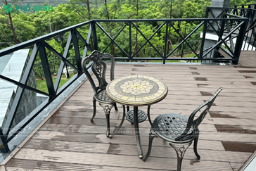 Thiết kế ban công xanh ấn tượng phù hợp với không gian chung cư