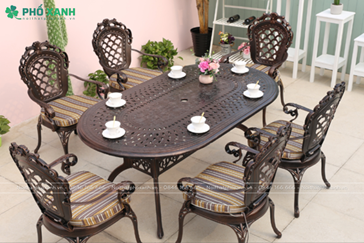 Cách lựa chọn bàn ghế sao cho phù hợp với không gian phòng lớn