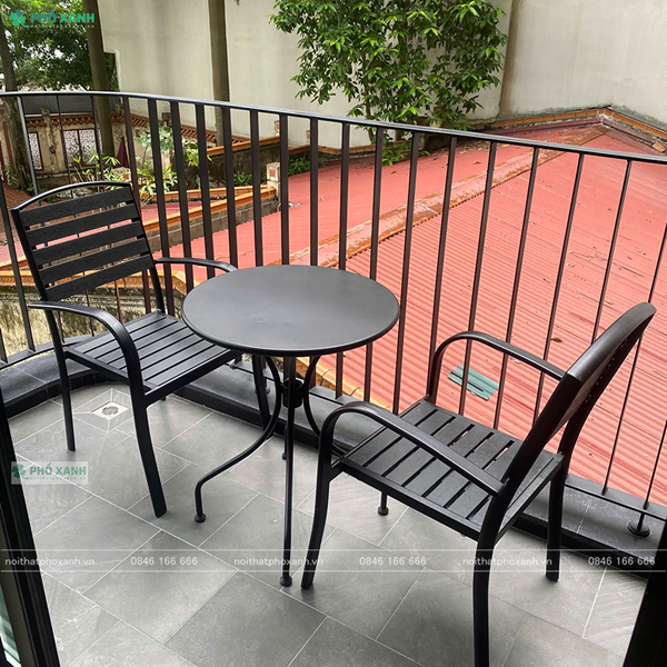 Bàn thép kết hợp ghế Composite 1 bàn 2 ghế BFE-D60D