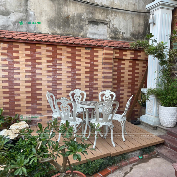 Bộ bàn ghế mặt đá D70 kết hợp 6-8 ghế BND-D70MDTK