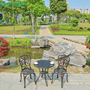 Bộ bàn ghế nhôm đúc nhỏ ban công, sân vườn BND-HV70