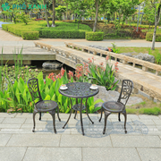 Bộ bàn ghế nhôm đúc nhỏ ngoài trời sân vườn,ban công BND-70D