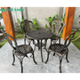 Bộ bàn ghế nhôm đúc nhỏ ngoài trời,sân vườn,ban công BND-6070D