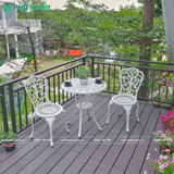 Bộ bàn ghế nhôm đúc nhỏ ban công, sân vườn BND-70TK