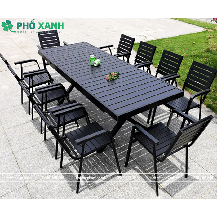 Ưu điểm bộ b&agrave;n ghế Composite ngo&agrave;i trời