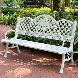 Ghế công viên nhôm đúc sân vườn công viên GCV-150NT