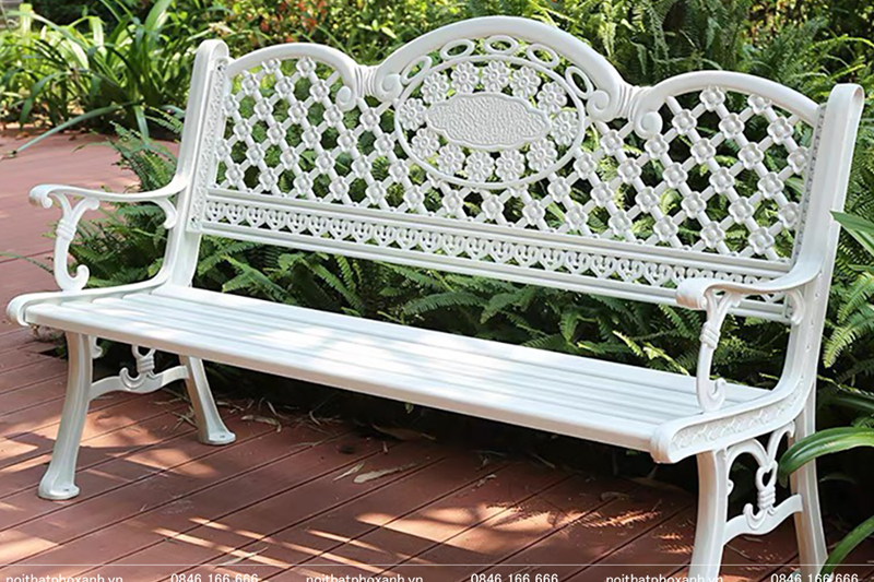 Ghế c&ocirc;ng vi&ecirc;n nh&ocirc;m đ&uacute;c s&acirc;n vườn c&ocirc;ng vi&ecirc;n GCV-150NT