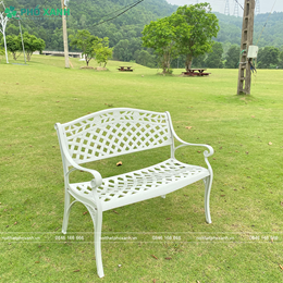 Ghế công viên nhôm đúc sân vườn ngoài trời GCV-130HHT