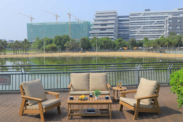 Bộ b&agrave;n ghế sofa Composite ngo&agrave;i trời nhập khẩu SF-CPSV