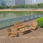Bộ bàn ghế sofa Composite ngoài trời nhập khẩu SF-CPSV