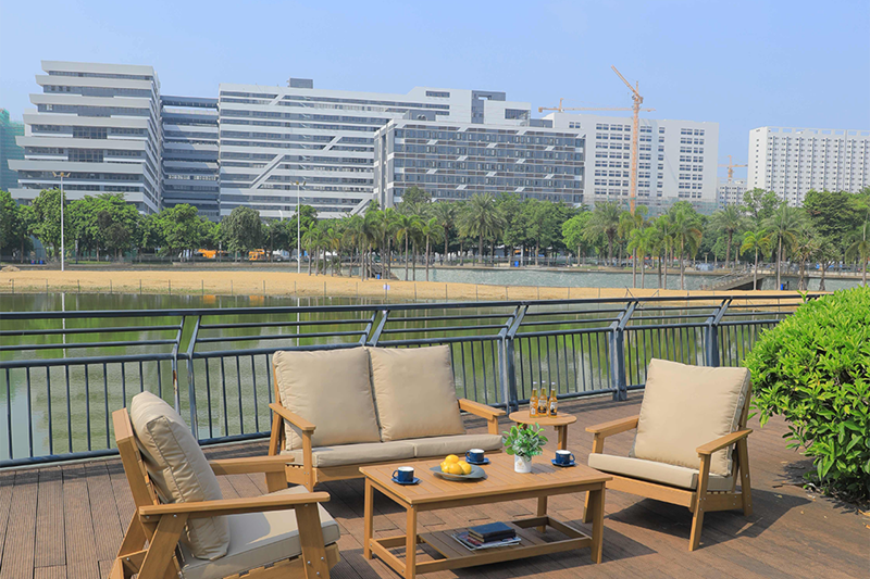 Bộ b&agrave;n ghế sofa ngo&agrave;i trời Composite nhập khẩu SF-CPSV