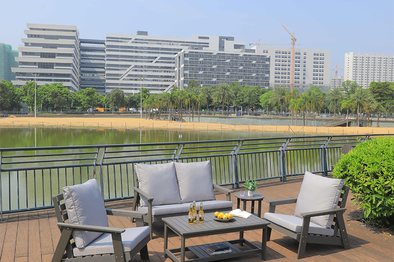 Bộ bàn ghế sofa Composite ngoài trời nhập khẩu SF-CPSX