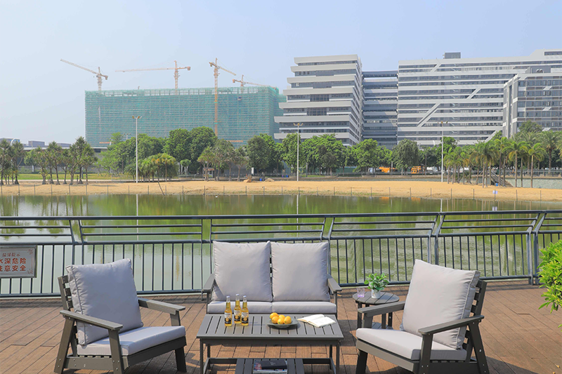 Bộ b&agrave;n ghế sofa Composite ngo&agrave;i trời nhập khẩu SF-CPSX