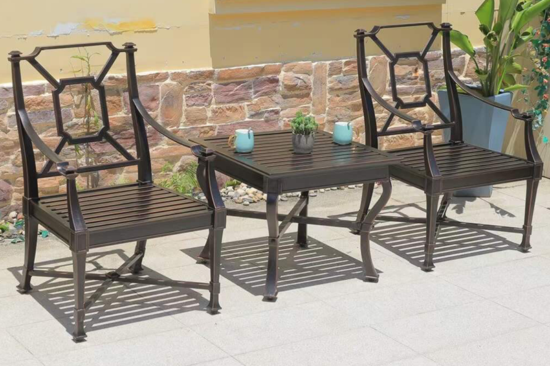 Bộ sofa 1 b&agrave;n 2 ghế ngo&agrave;i trời cao cấp SF-6565DND