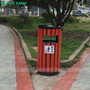 Thùng rác tròn ngoài trời sân vườn TR-T