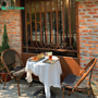 Bộ bàn ghế Textilene cafe ngoài trời GL-GCTD