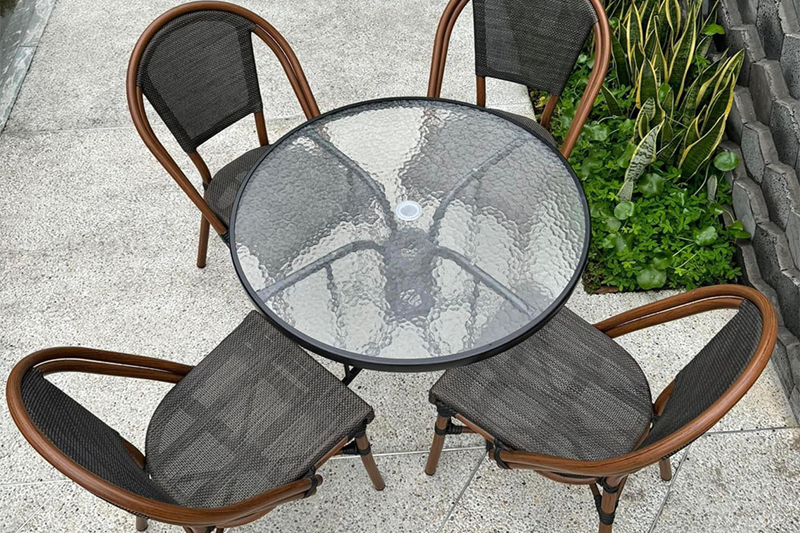 Bộ bàn ghế Textilene GL-GCKTD