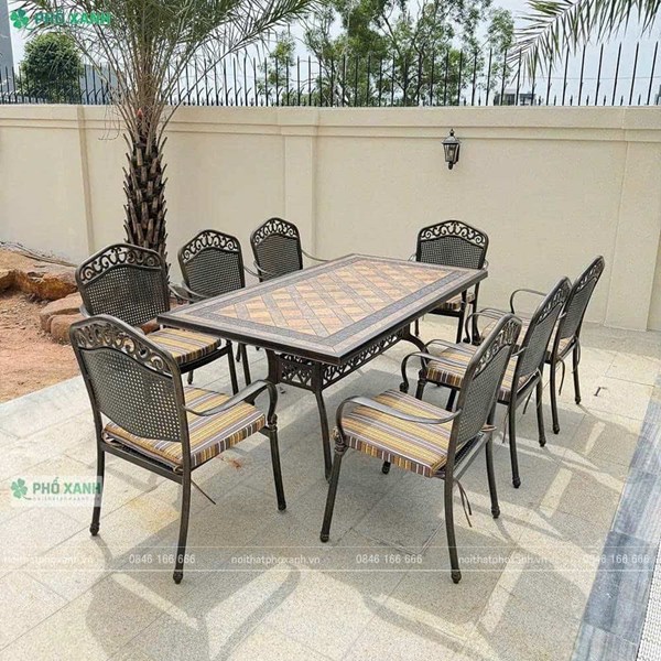 Bộ bàn ghế ngoài trời BND-MD18998Dl